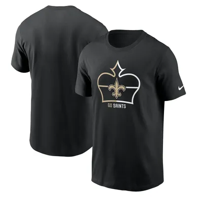 Men's Nike Black New Orleans Saints Essential Local Phrase T-Shirt