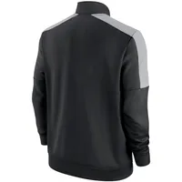 Men's Nike Black New Orleans Saints Historic Track Full-Zip Jacket