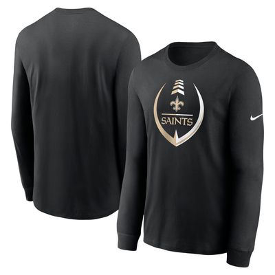 Men's Nike Black New Orleans Saints Icon Legend Long Sleeve T-Shirt