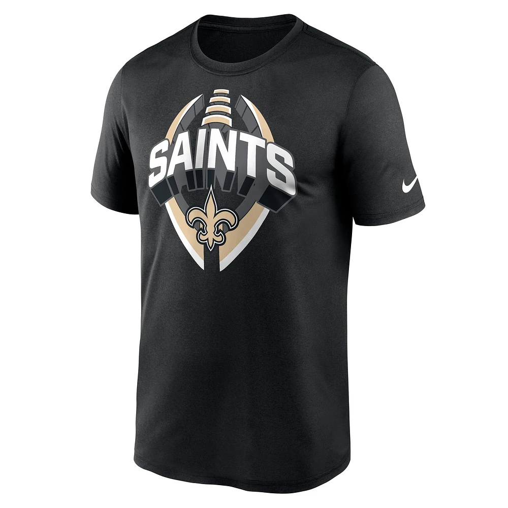 Men's Nike Black New Orleans Saints Legend Icon Performance T-Shirt