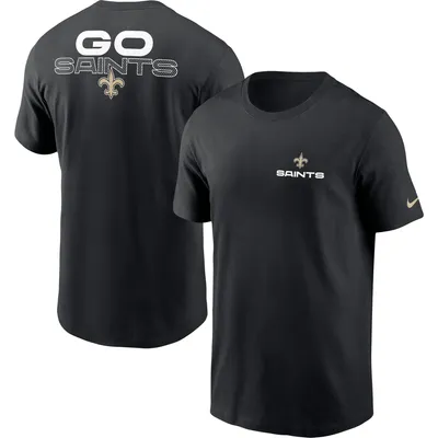 Men's Nike Gray New Orleans Saints Logo Essential T-Shirt Size: Large