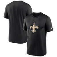 Men's Nike Black New Orleans Saints Primetime Legend Logo Performance T-Shirt