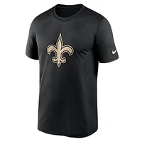 Men's Nike Black New Orleans Saints Primetime Legend Logo Performance T-Shirt