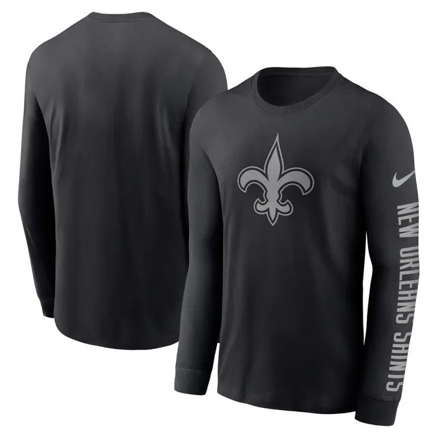 New Orleans Saints Nike Toddler Icon Long Sleeve T-Shirt - Black