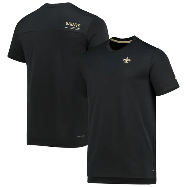 Men's Nike White New Orleans Saints Sideline Coaches Performance Long  Sleeve V-Neck T-Shirt