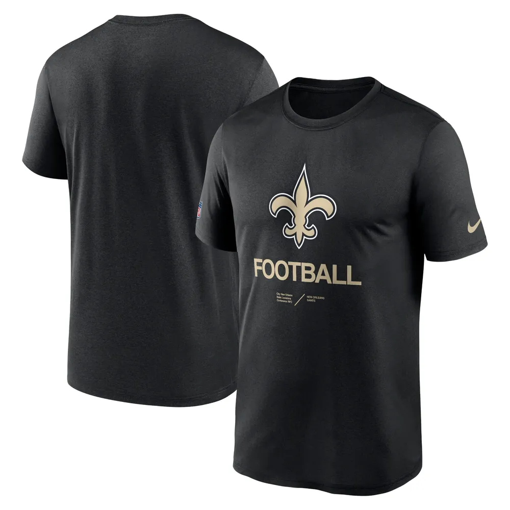 Men's Mitchell & Ness Black New Orleans Saints Camo Reflective Mesh T-Shirt