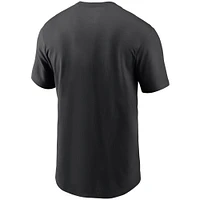 Men's Nike Black New Orleans Saints Team Wordmark T-Shirt