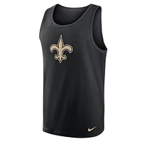 Men's Nike Black New Orleans Saints Tri-Blend Tank Top