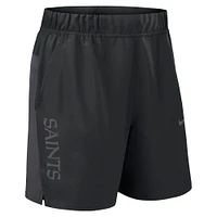 Men's Nike Black New Orleans Saints Woven Victory Performance Shorts