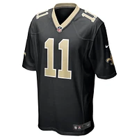 Maillot de match Nike Cedrick Wilson Jr. pour homme, noir, New Orleans Saints