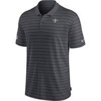 Men's Nike Charcoal New Orleans Saints Sideline Victory Coaches Performance Polo