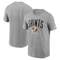 T-shirt Nike New Orleans Saints Team Athletic gris chiné pour homme