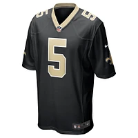 Men's Nike Lynn Bowden Jr.  Black New Orleans Saints Team Game Jersey