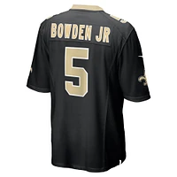 Men's Nike Lynn Bowden Jr.  Black New Orleans Saints Team Game Jersey