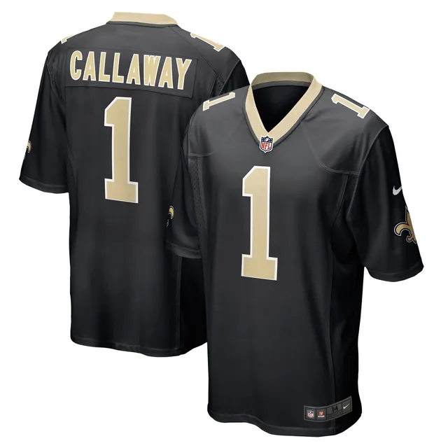 Men's Fanatics Branded Alvin Kamara Black New Orleans Saints Player Icon Name & Number T-Shirt Size: Medium