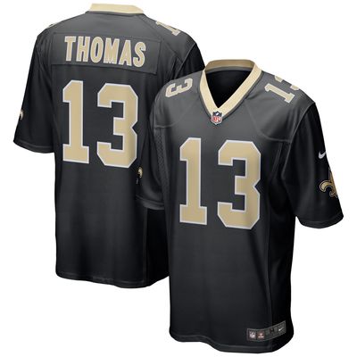 Men's Nike Michael Thomas Black New Orleans Saints Team Color Game Jersey