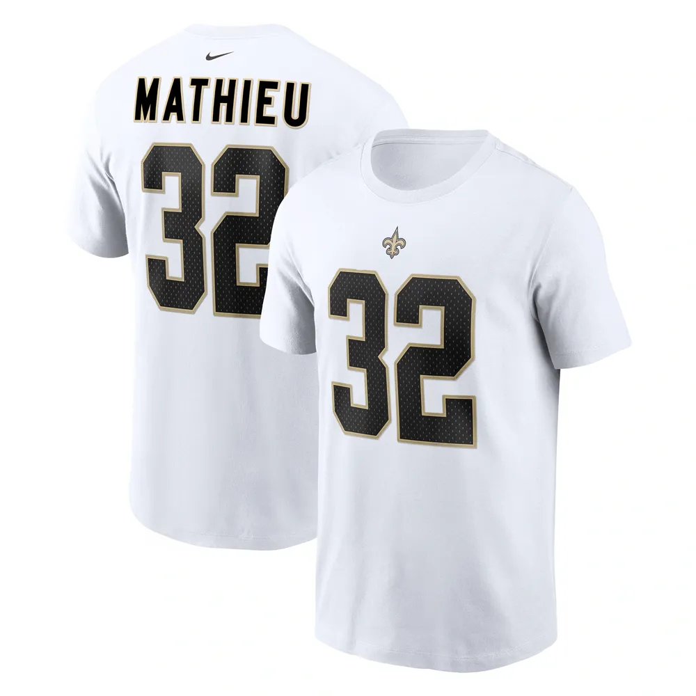 Lids Tyrann Mathieu New Orleans Saints Nike Player Name & Number T-Shirt -  White