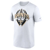 T-shirt Nike blanc New Orleans Saints Legend Icon Performance pour homme