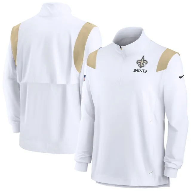 Lids New Orleans Saints Nike Sideline Lockup Performance Long Sleeve T-Shirt  - Black