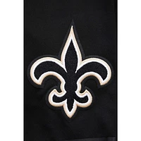 Men's Pro Standard Black New Orleans Saints Classic Chenille Shorts