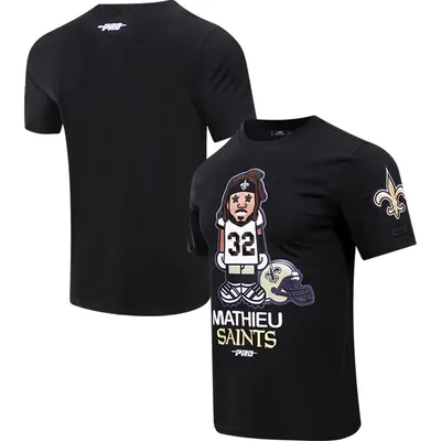 Tyrann Mathieu Saints Men stitched Jersey Black / Rush