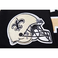 Men's Pro Standard Tyrann Mathieu Black New Orleans Saints Player Name & Number Hoodie T-Shirt