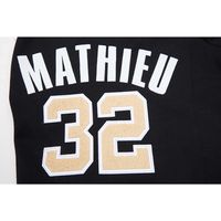 Men's Pro Standard Tyrann Mathieu Black New Orleans Saints Player Name & Number Shorts