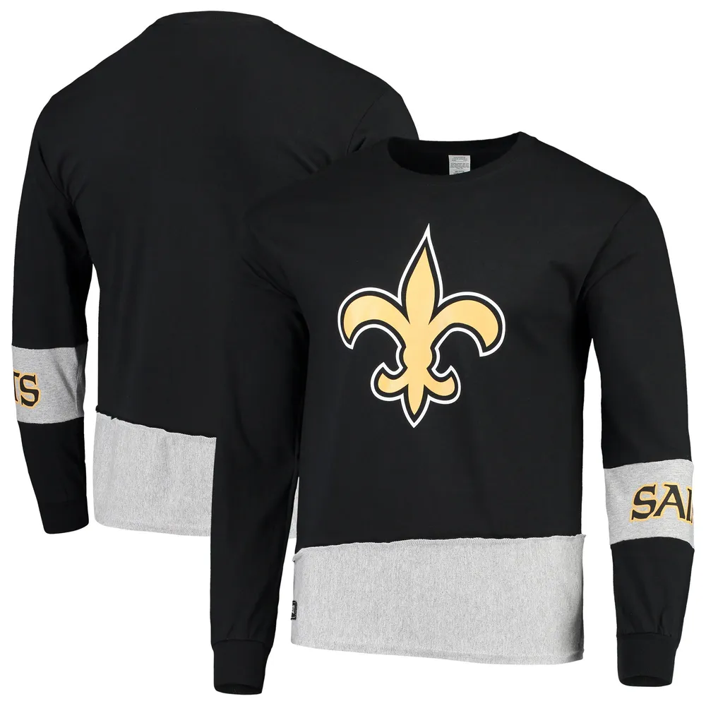 Nike RFLCTV Logo (NFL New Orleans Saints) Men’s Long-Sleeve T-Shirt