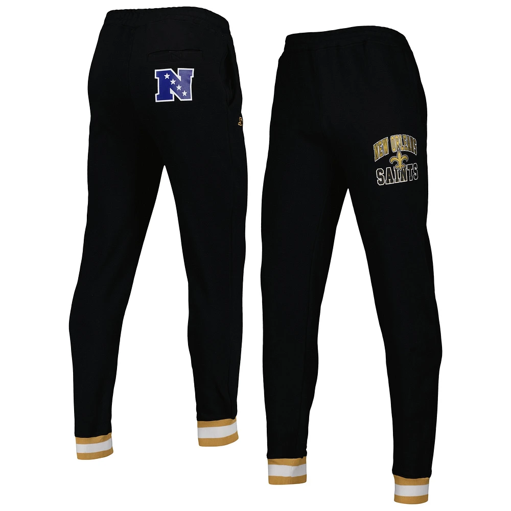 Pantalon de jogging en molleton noir Starter New Orleans Saints Blitz pour homme