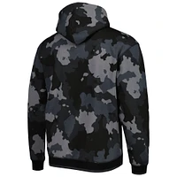 Men's The Wild Collective Black New Orleans Saints Camo Pullover Hoodie