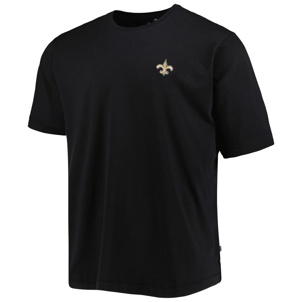 Men's Tommy Bahama Black New Orleans Saints Bali Skyline T-Shirt