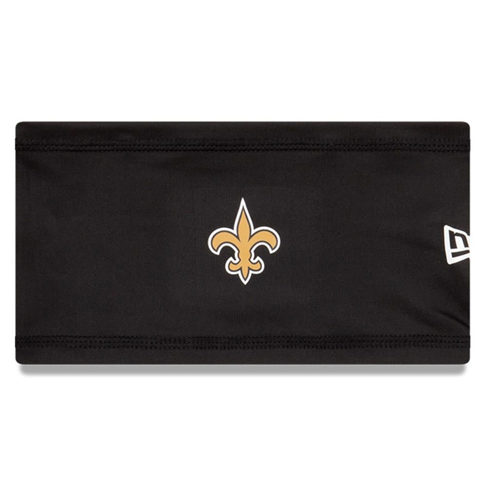 New Era Black New Orleans Saints COOLERA Official Training Camp Headband