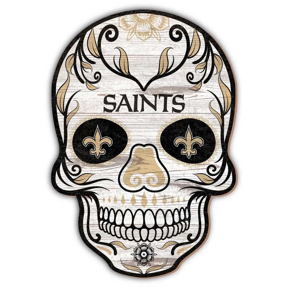 New Orleans Saints Skull Men And Women New Orleans Saints Nfl New