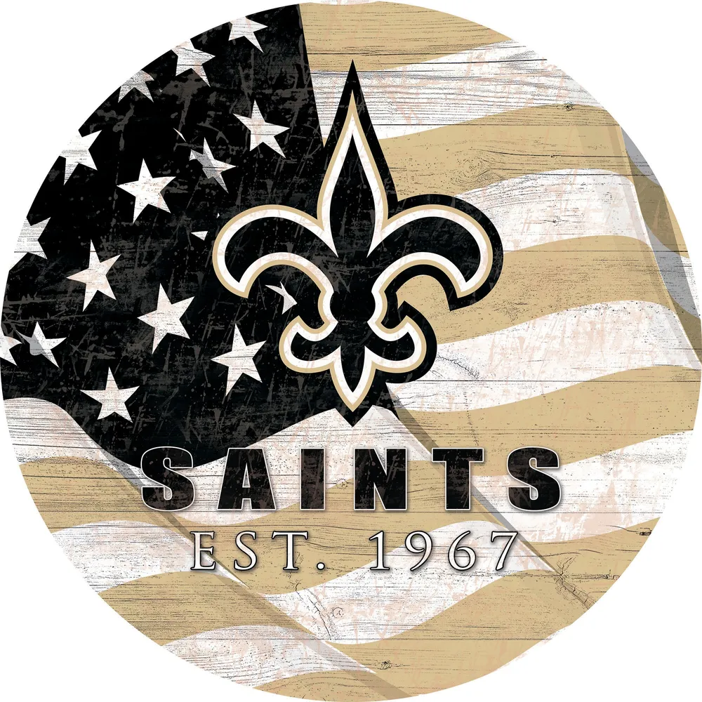 New Orleans Saints Football Flag