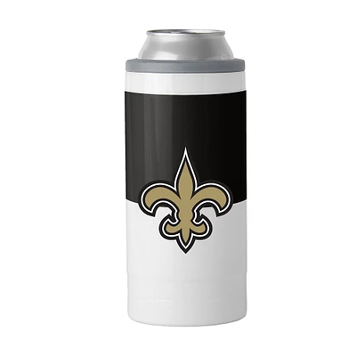 New Orleans Saints 12oz. Colorblock Slim Can Cooler