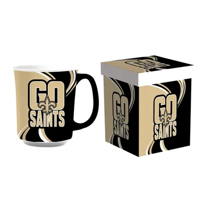 New Orleans Saints 14oz. Ceramic Mug with Matching Box
