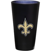 Saints de la Nouvelle-Orléans 16 oz. Verre à pinte givré de couleur d'équipe