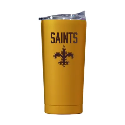 New Orleans Saints 20oz. Fashion Color Powdercoat Tumbler