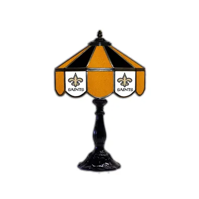 New Orleans Saints 21" Glass Table Lamp