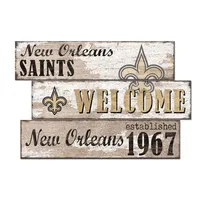 New Orleans Saints Welcome Sign 