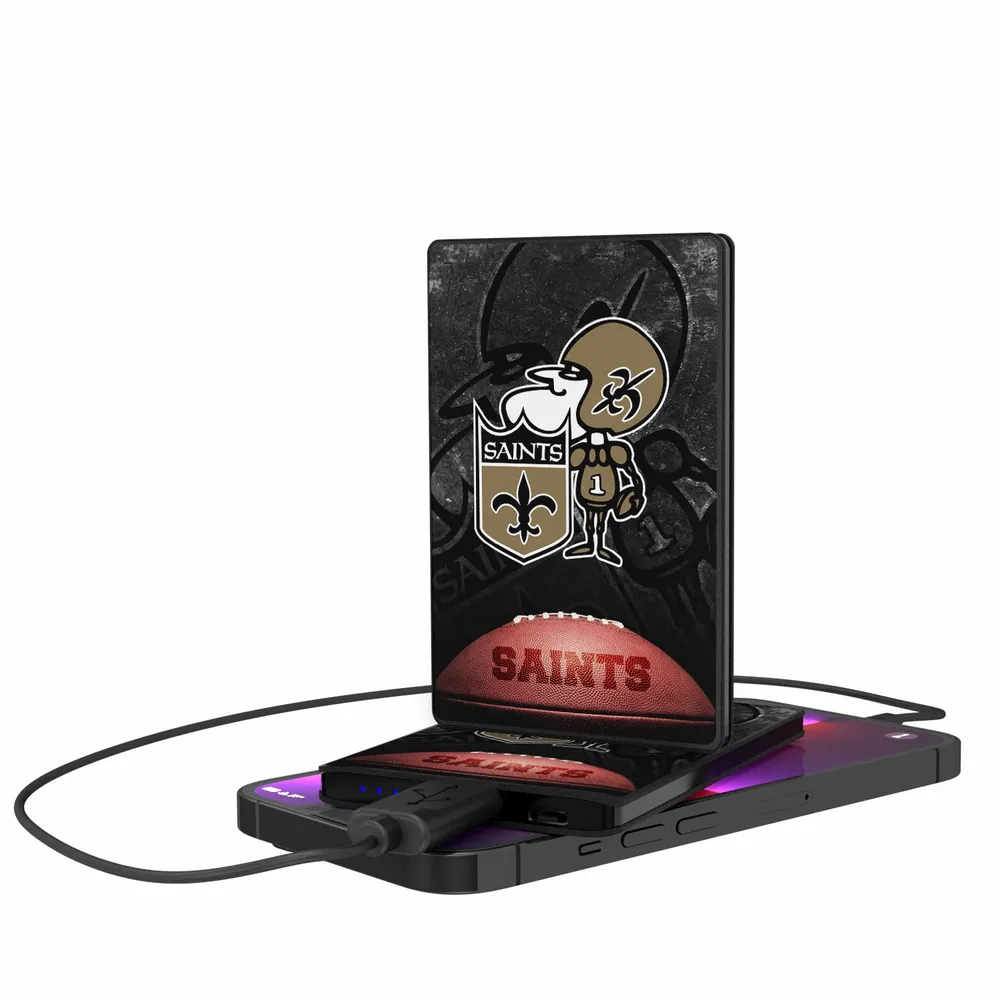 Lids New Orleans Saints Text Backed 2000 mAh Credit Card Powerbank