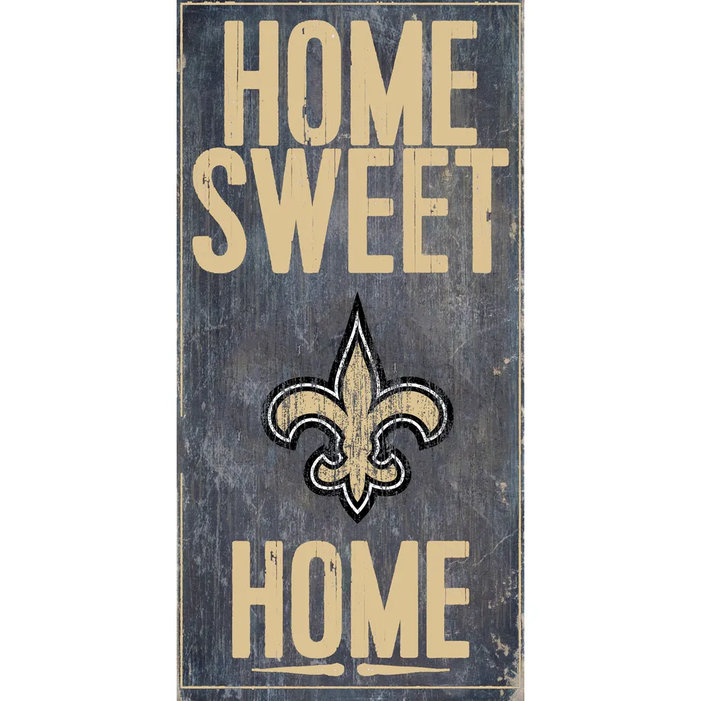 Lids New Orleans Saints 6'' x 12'' Home Sweet Home Sign