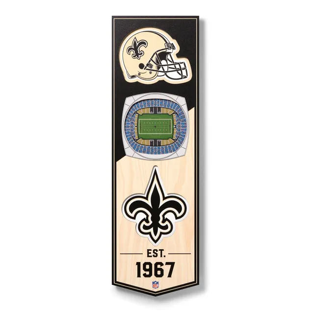 NFL New Orleans Saints 3D StadiumView Coasters