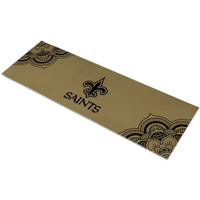 New Orleans Saints 72'' Color Design Yoga Mat