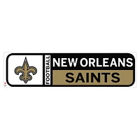 New Orleans Saints 90'' x 23'' Team Logo Repositionable Wall - Decal