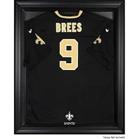 Vitrine en jersey avec cadre noir des Saints de la Nouvelle-Orléans