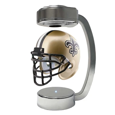 Casque Mini Hover à base chromée des New Orleans Saints