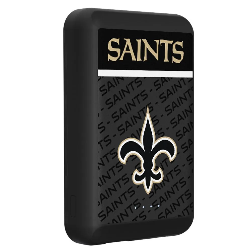 New Orleans Saints Personalized Endzone Plus Design iPhone Glitter Phone  Case