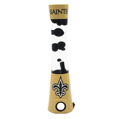 New Orleans Saints Magma Lamp with Bluetooth Speaker