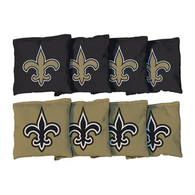New Orleans Saints Replacement Corn-Filled Cornhole Bag Set
